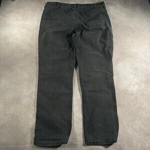 READ Ariat 37x29 Faded Black M4 Rebar Relaxed Straight Double Knee Pants